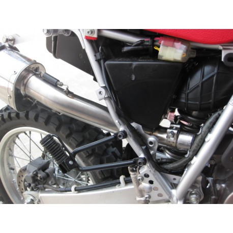 SCARICO GPR COMPATIBILE CON HONDA XR 650 L 1993-2025, SATINOX 