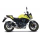 SCARICO GPR COMPATIBILE CON HONDA CB 750 HORNET 2023-2024, FURORE EVO4 NERO