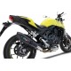 SCARICO GPR COMPATIBILE CON HONDA CB 750 HORNET 2023-2024, M3 BLACK TITANIUM