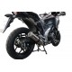 SCARICO GPR COMPATIBILE CON HONDA NC 750 X - S DCT 2021-2023, M3 INOX 