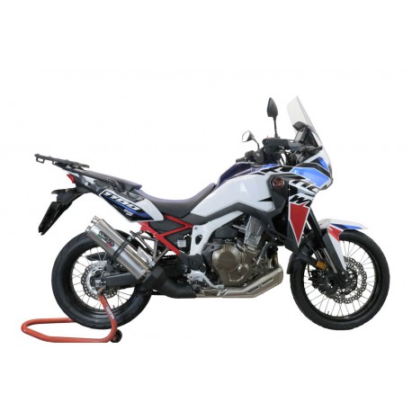 SCARICO GPR COMPATIBILE CON HONDA CRF 1000 L AFRICA TWIN 2018-2020, DUAL INOX
