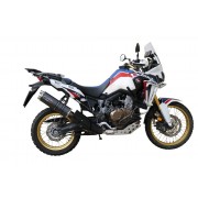 SCARICO GPR COMPATIBILE CON HONDA CRF 1000 L AFRICA TWIN ADVENTURE SPORT 2018-2020, DUAL POPPY