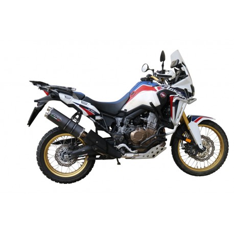 SCARICO GPR COMPATIBILE CON HONDA CRF 1000 L AFRICA TWIN ADVENTURE SPORT 2018-2020, DUAL POPPY