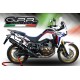 SCARICO GPR COMPATIBILE CON HONDA CRF 1000 L AFRICA TWIN ADVENTURE SPORT 2018-2020, FURORE EVO4 NERO