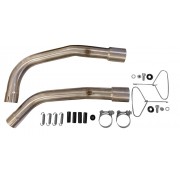 SCARICO GPR COMPATIBILE CON HONDA VTR 1000 SP-1 RC51 2000-2001, FURORE POPPY