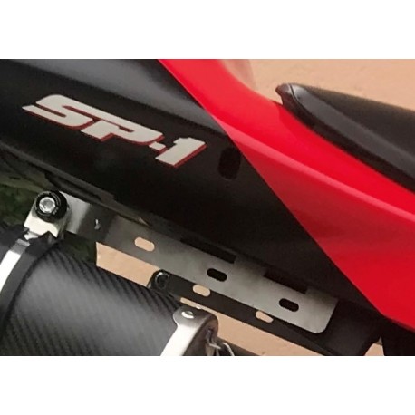 SCARICO GPR COMPATIBILE CON HONDA VTR 1000 SP-1 RC51 2000-2001, FURORE POPPY