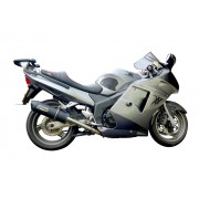 SCARICO GPR COMPATIBILE CON HONDA CBR1100XX SUPERBLACKBIRD - X ELEVEN 1997-2006, FURORE NERO