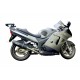 SCARICO GPR COMPATIBILE CON HONDA CBR1100XX SUPERBLACKBIRD - X ELEVEN 1997-2006, FURORE NERO