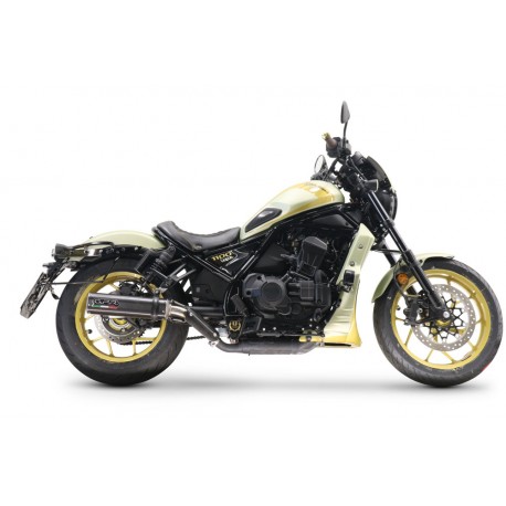 SCARICO GPR COMPATIBILE CON HONDA CMX 1100 REBEL 2021-2024, M3 POPPY 