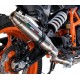 SCARICO GPR COMPATIBILE CON HUSQVARNA SVARTPILEN 125 2024-2025, DEEPTONE INOX