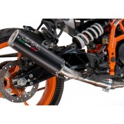 SCARICO GPR COMPATIBILE CON HUSQVARNA SVARTPILEN 125 2024-2025, M3 BLACK TITANIUM