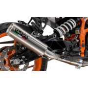 SCARICO GPR COMPATIBILE CON HUSQVARNA SVARTPILEN 125 2024-2025, M3 INOX 