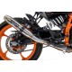 SCARICO GPR COMPATIBILE CON HUSQVARNA SVARTPILEN 250 2024-2025, DEEPTONE INOX