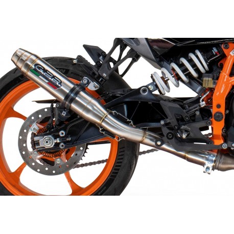 SCARICO GPR COMPATIBILE CON HUSQVARNA SVARTPILEN 250 2024-2025, DEEPTONE INOX