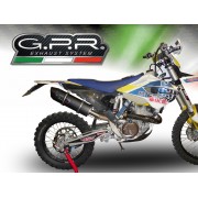 SCARICO GPR COMPATIBILE CON HUSQVARNA FE 350 2014-2016, FURORE POPPY