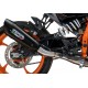 SCARICO GPR COMPATIBILE CON HUSQVARNA VITPILEN 401 2024-2025, GP-REVO BLACK TITANIUM