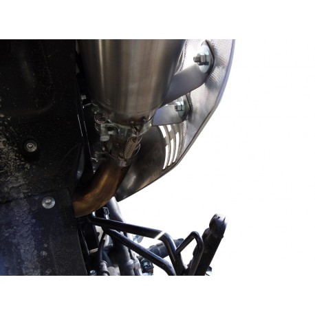 SCARICO GPR COMPATIBILE CON HUSQVARNA TE 630 E - SMS 630 - SMR 630 2010-2014, FURORE POPPY