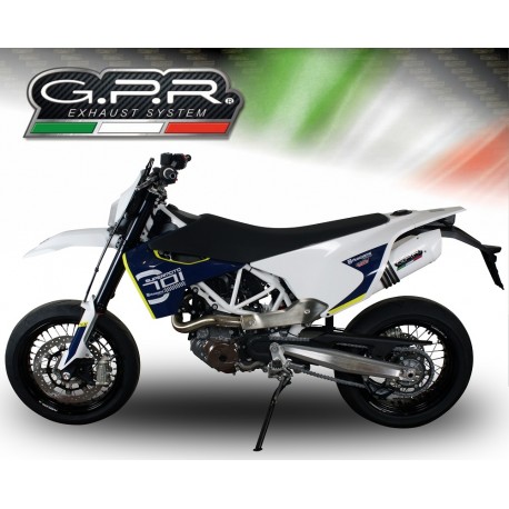 SCARICO GPR COMPATIBILE CON HUSQVARNA SUPERMOTO 701 2021-2024, ALBUS EVO4
