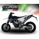 SCARICO GPR COMPATIBILE CON HUSQVARNA SUPERMOTO 701 2021-2024, NEW GRAND PRIX EVO TITANIUM