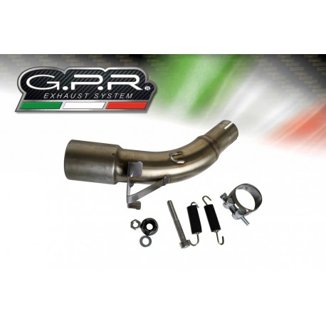 SCARICO GPR COMPATIBILE CON KAWASAKI NINJA 125 2021-2024, SATINOX
