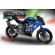 SCARICO GPR COMPATIBILE CON KAWASAKI Z 125 2021-2024, FURORE EVO4 NERO