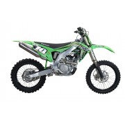 SCARICO GPR COMPATIBILE CON KAWASAKI KX 250 F 2017-2020, PENTACROSS INOX