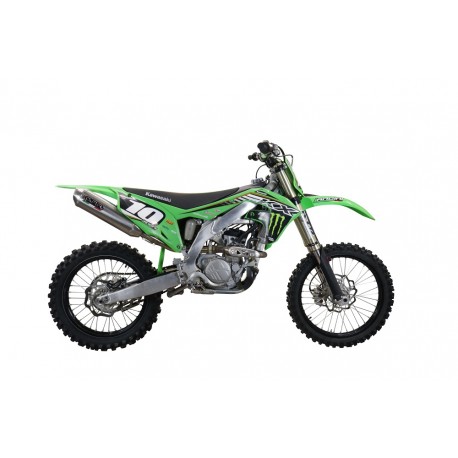 SCARICO GPR COMPATIBILE CON KAWASAKI KX 250 F 2021-2023, PENTACROSS INOX