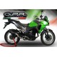 SCARICO GPR COMPATIBILE CON KAWASAKI VERSYS-X 250 2017-2020, FURORE EVO4 NERO