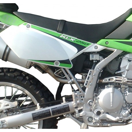 SCARICO GPR COMPATIBILE CON KAWASAKI KLX 300 R 2020-2021, NEW GRAND PRIX EVO TITANIUM