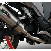 SCARICO GPR COMPATIBILE CON KAWASAKI VERSYS-X 300 2022-2023, FURORE EVO4 NERO
