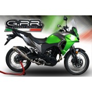 SCARICO GPR COMPATIBILE CON KAWASAKI VERSYS-X 300 2022-2023, POWERCONE EVO