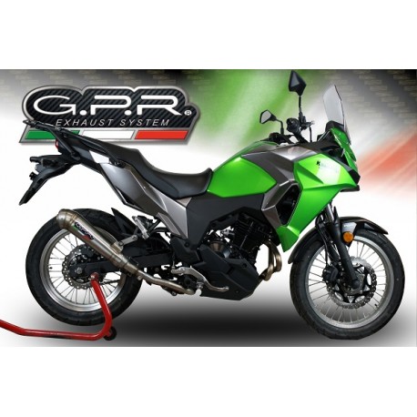 SCARICO GPR COMPATIBILE CON KAWASAKI VERSYS-X 300 2022-2023, POWERCONE EVO
