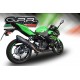 SCARICO GPR COMPATIBILE CON KAWASAKI Z 400 2023-2025, FURORE EVO4 NERO