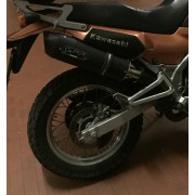 SCARICO GPR COMPATIBILE CON KAWASAKI KLE 500 1991-2007, FURORE POPPY