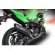 SCARICO GPR COMPATIBILE CON KAWASAKI NINJA 500 2023-2025, FURORE EVO4 NERO