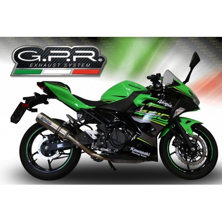 SCARICO GPR COMPATIBILE CON KAWASAKI Z 500 2023-2025, M3 INOX 