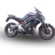 SCARICO GPR COMPATIBILE CON KAWASAKI ER 6 N - F 2012-2016, FURORE POPPY