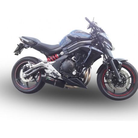 SCARICO GPR COMPATIBILE CON KAWASAKI ER 6 N - F 2012-2016, FURORE POPPY