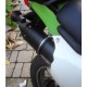 SCARICO GPR COMPATIBILE CON KAWASAKI KLX 650 1993-1995, FURORE NERO