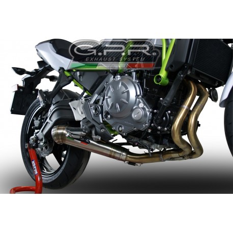 SCARICO GPR COMPATIBILE CON KAWASAKI NINJA 650 2017-2020, POWERCONE EVO