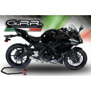 SCARICO GPR COMPATIBILE CON KAWASAKI NINJA 650 2021-2022, DEEPTONE INOX
