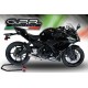 SCARICO GPR COMPATIBILE CON KAWASAKI NINJA 650 2021-2022, DEEPTONE INOX