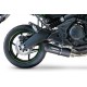 SCARICO GPR COMPATIBILE CON KAWASAKI VERSYS 650 2017-2020, FURORE NERO