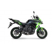 SCARICO GPR COMPATIBILE CON KAWASAKI VERSYS 650 2023-2025, M3 BLACK TITANIUM