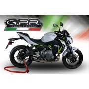 SCARICO GPR COMPATIBILE CON KAWASAKI Z 650 2021-2022, NEW GRAND PRIX EVO TITANIUM