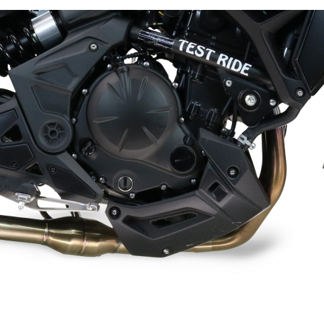 SCARICO GPR COMPATIBILE CON KAWASAKI Z 650 2023-2025, GP-REVO BLACK TITANIUM