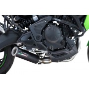 SCARICO GPR COMPATIBILE CON KAWASAKI Z 650 2023-2025, M3 BLACK TITANIUM