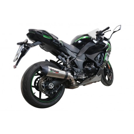 SCARICO GPR COMPATIBILE CON KAWASAKI NINJA 1000 SX 2021-2024, NEW GRAND PRIX EVO TITANIUM
