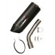 SCARICO GPR COMPATIBILE CON KAWASAKI VERSYS 1000 I.E. 2021-2024, FURORE EVO4 NERO