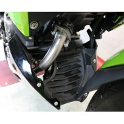 SCARICO GPR COMPATIBILE CON KEEWAY RKF 125 2021-2023, M3 POPPY